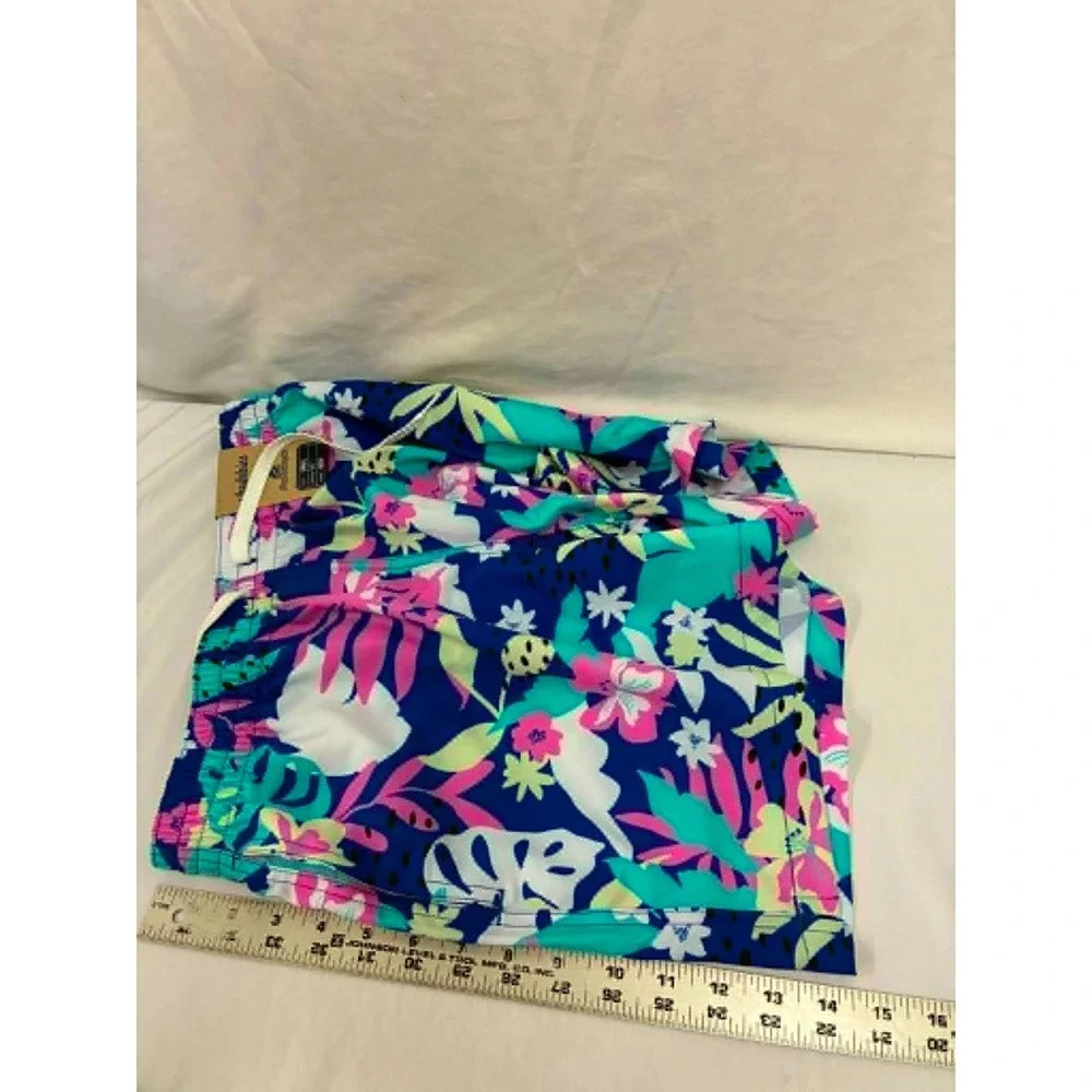 Chubbies Classic Swim Trunks Mens S Blue Tropical Floral 5.5